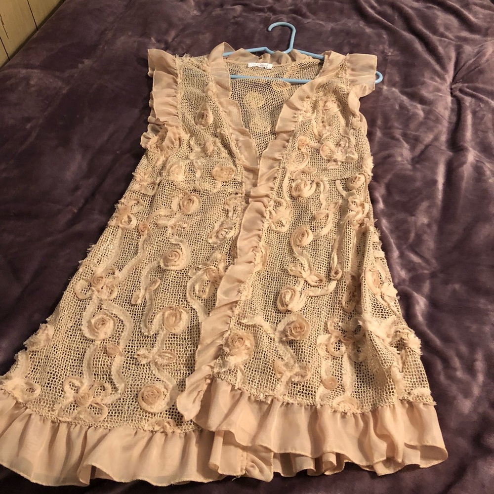 Women’s long vest